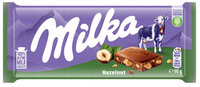 MILKA CZEKOLADA ORZECHOWA 90g HAZELNUTS
