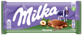 MILKA CZEKOLADA ORZECHOWA 90g HAZELNUTS
