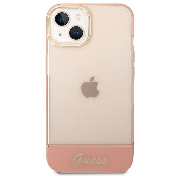Etui Guess do iPhone 15 Plus, iPhone 14 Plus, Różowy zdjęcie 3