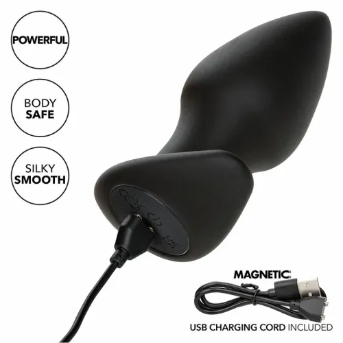 calexotics rock bottom perfect plug 10 trybow wibracji czarny silikon na Arena.pl