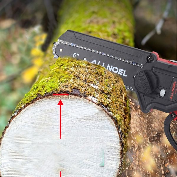 PIŁA ŁAŃCUCHOWA AKUMULATOROWA 21V PILARKA 6" 2x AKUMULATOR WALIZKA ZESTAW zdjęcie 6