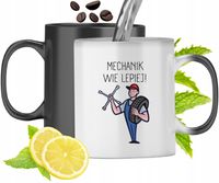 Kubek Magiczny Dla Mechanika Zmieniający Kolor Z Nadrukiem Ze Zdjęciem