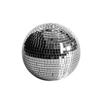 Kula dekoracyjna ceramiczna glamour MIRONA 12X12X11 srebrna