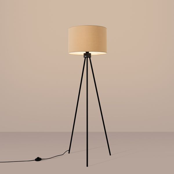 Lampa podłogowa NEVIA taupe zdjęcie 3