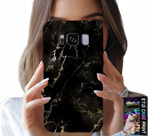 ETUI DO SAMSUNG GALAXY S8 - KAMIENNE ELEGANCKIE WZORY FUTERAŁ CASE na Arena.pl