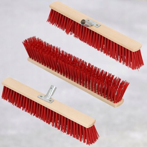 MIOTŁA SZCZOTKA 500 MM ULICÓWKA PCV ZAMIATACZ ZMIOTKA Z DREWNIANYM na Arena.pl