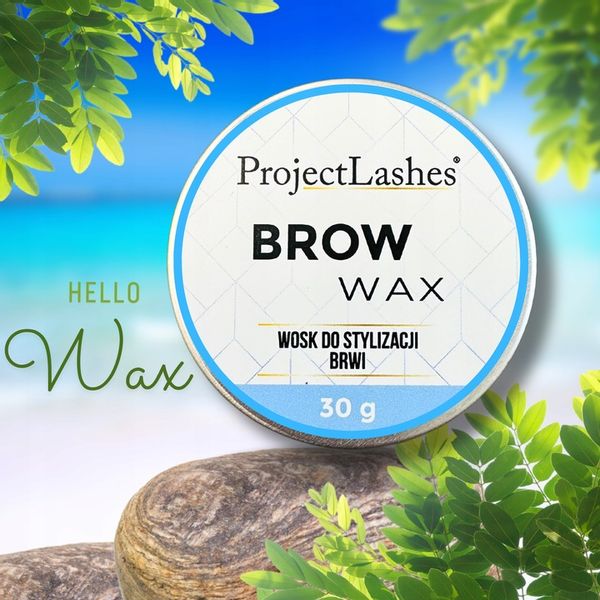 ProjectLashes Wosk Do Układania Brwi Odżywczy Peach 30 ml zdjęcie 2