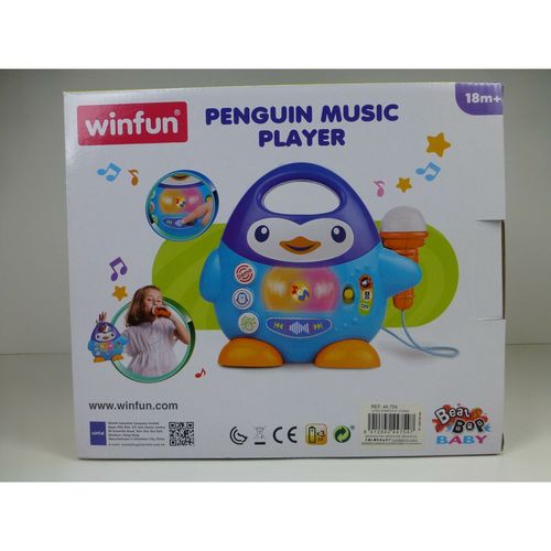 Mikrofonem Karaoke Winfun Pingwin 6 Sztuk na Arena.pl