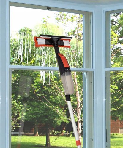 MOP ZE SPRYSKIWACZEM MYJKA DO OKIEN + 4 NAKŁADKI na Arena.pl