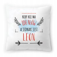 Poduszka Dla Leona Na Urodziny Imieniny Na Prezent Z Nadrukiem Ze Zdjęciem