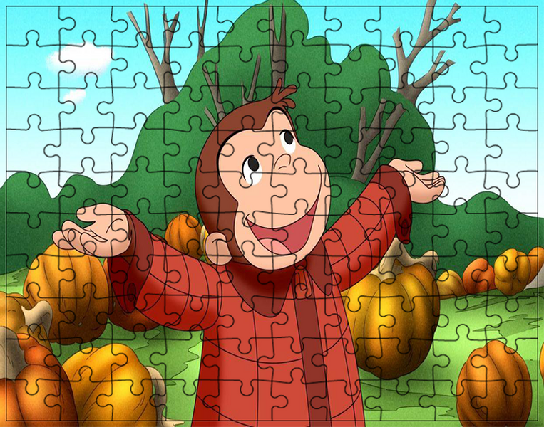 Puzzle Ciekawski George zdjęcie 1