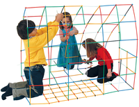 KX7503 Słomki do budowania klocki konstrukcyjne 210sztuk