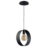 Pierścień lampa wisząca HOOP 32280 Sigma metalowa czarny