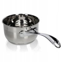 RONDELEK STALOWY GARNEK Z RĄCZKĄ 16 CM 1,8 L