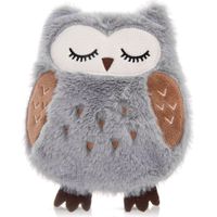Termofor Pluszowy Sowa z Ziarnami Pszenicy Lawendą do Mikrofalówki Ciała