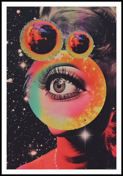 Plakat 68x101cm Oko w Kosmosie zdjęcie 3
