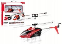 2X Zdalnie Sterowany Helikopter S5 SYMA RC Czerwony
