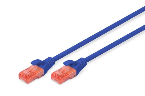 Patchcord DIGITUS UTP kat. 6 1m PVC niebieski na Arena.pl