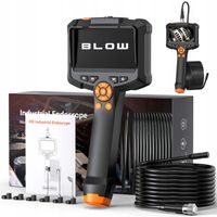 KAMERA INSPEKCYJNA WARSZTATOWA ENDOSKOP 5M FULL HD LCD do RUR SILNIKA LED