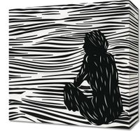 Obraz 40x40cm Złożone Fluidalne Linie