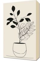 Obraz 30x50cm Prostota Doniczki