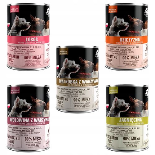 Pet Republic mokra karma dla psa MIX SMAKÓW 30 szt x 400 g na Arena.pl