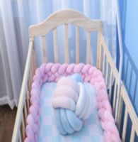 KX6842 Ochraniacz Otulacz do łóżeczka warkocz 12x200cm