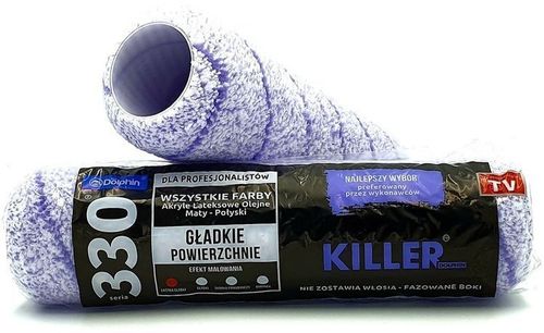 ZESTAW BLUE DOLPHIN 330 4x Wałek Wiadro Barracuda 2x Wkład 2x Uchwyt Kij na Arena.pl