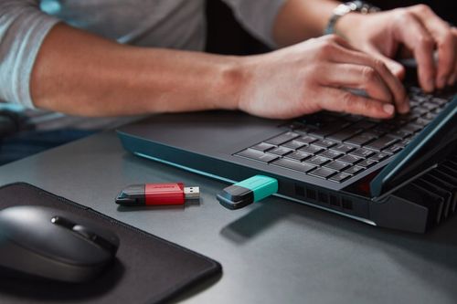 SZYBKI PENDRIVE USB KINGSTON DTX EXODIA M Odczyt 30MB/s 3.2 128GB CZERWONY na Arena.pl