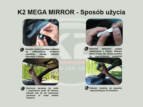 K2 Mega mirror 6ml: Klej do lusterka wstecznego na Arena.pl