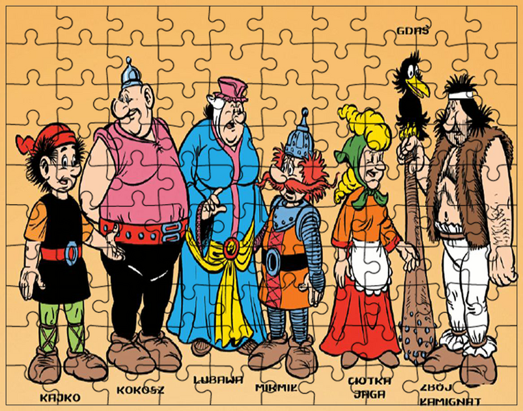 Puzzle Kajko i Kokosz zdjęcie 1