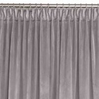 CURT/HOM/VILA/VELVET/PLEAT/D/50/GREY/200x175