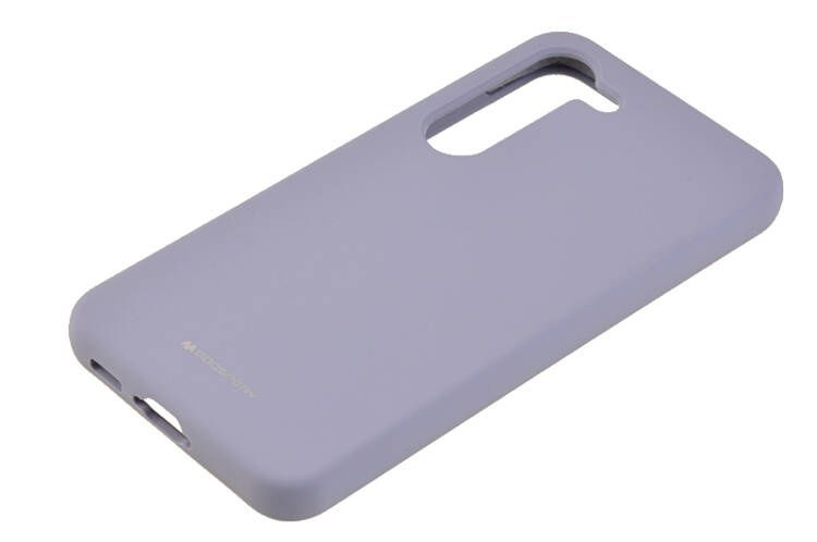 Etui Mercury Goospery Silicone do Samsung Galaxy S23 lawendowy zdjęcie 1