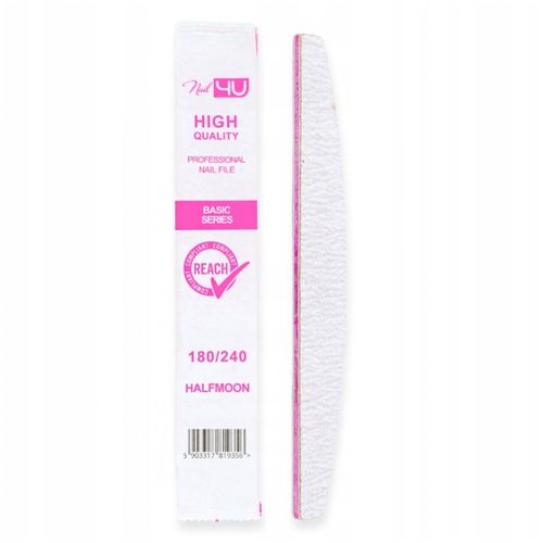 Pilnik do paznokci NAIL4U Łódka Gradacja 180/240 Zestaw 25 sztuk na Arena.pl