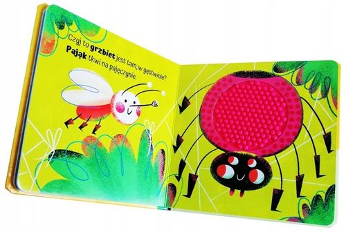 KSIĄŻECZKA KSIĄŻKA DOTYKOWA SENSORYCZNA LAS na Arena.pl