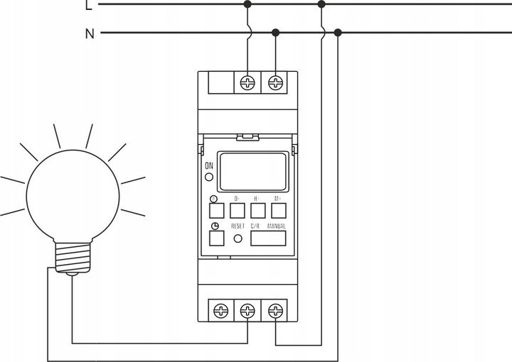 PROGRAMATOR CZASOWY WŁĄCZNIK WYŁĄCZNIK LCD CYFROWY HARMONOGRAM 7 DNI 10 UST zdjęcie 12