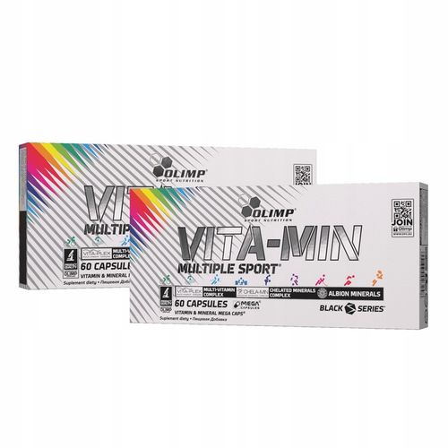 OLIMP WITAMINY VITA-MIN MULTIPLE SPORT 240k MINERAŁY MAGNEZ WITAMINA D CYNK na Arena.pl