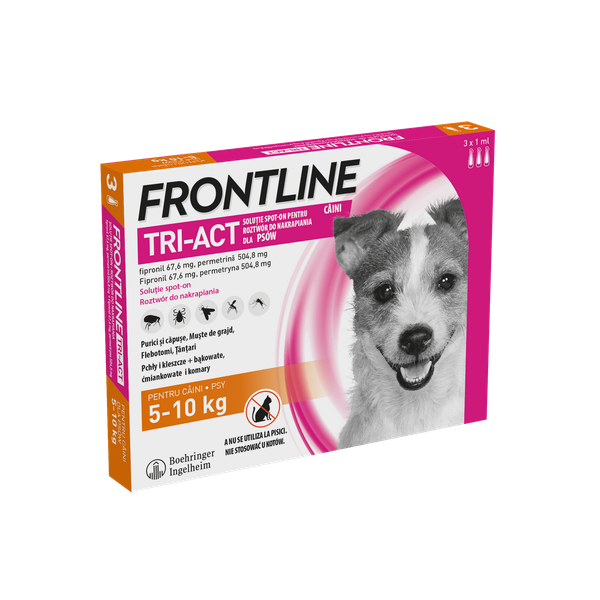 FRONTLINE Tri-Act Dla Psów 3x1ml zdjęcie 1