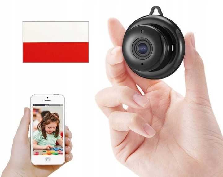 Kamera wifi draVires ip szpiegowska mała mini podczerwień zdjęcie 7