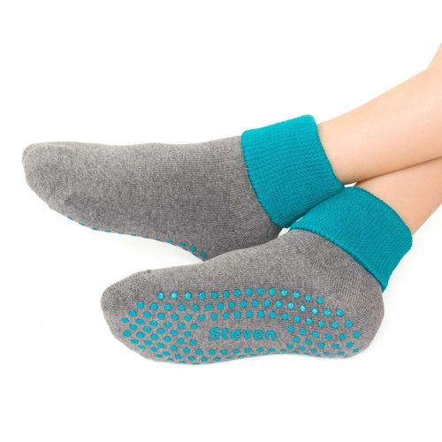 SKARPETY DZIECIĘCE FROTTE ABS 038 26-28 014 melanż ciemny szary/niebieski na Arena.pl