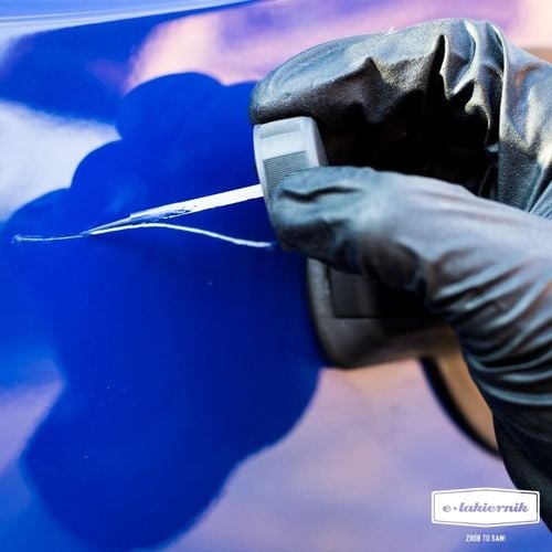 lakier zaprawka + bezbarwny samochodowy zaprawkowy bmw 300 alpinweiss iii na Arena.pl