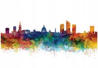 Fototapeta Na Flizelinie Do Sypialni Salonu Miasto 400x280