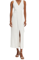 Patrizia Pepe Sukienka wieczorowa 2A2887/A411-W146 Biały Regular Fit 40