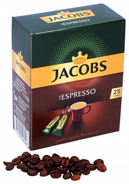Kawa rozpuszczalna Jacobs Espresso w saszetkach 2x25 saszetek 45g z Niemiec zdjęcie 13