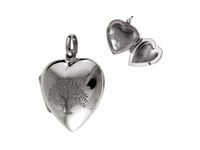 ELEGANCKI OTWIERANY SREBRNY WISIOR SERCE SEKRETNIK PUZDERKO DRZEWO ŻYCIA