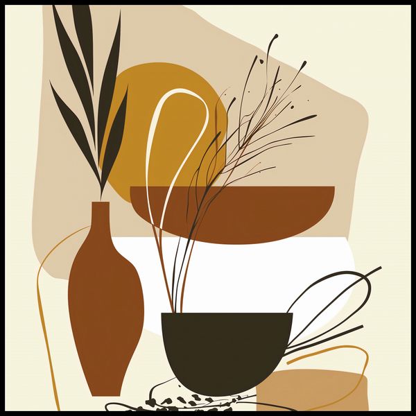 Plakat 80x80cm Prostota Wypoczynku zdjęcie 2