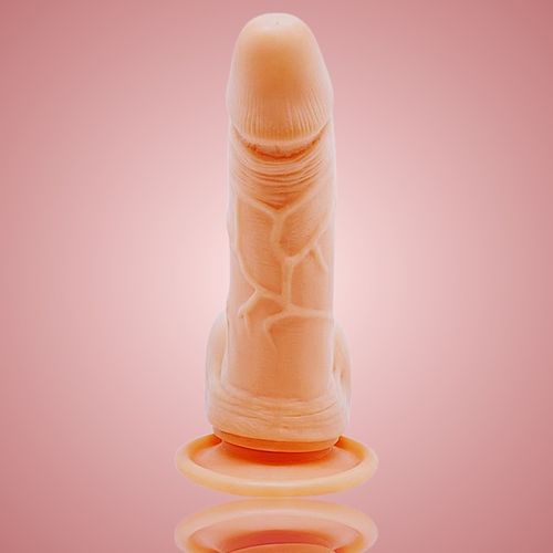 WIBRATOR DAMSKI Z PRZYSSAWKĄ DILDO MASAŻER REALISTYCZNY PENIS + GRATIS ŻEL na Arena.pl