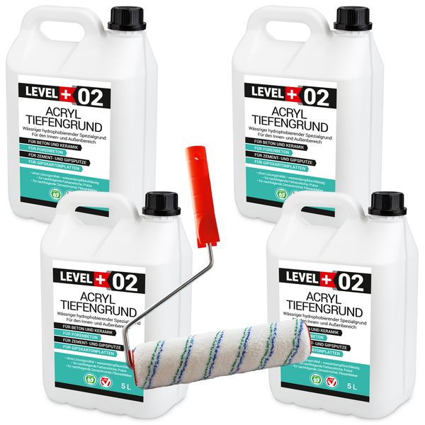 Środek Gruntujący 20L Grunt Duży Wałek Malarski zdjęcie 1