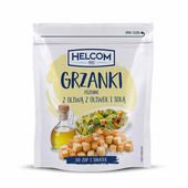 Helcom Grzanki pszenne z oliwą z oliwek i solą 100 g