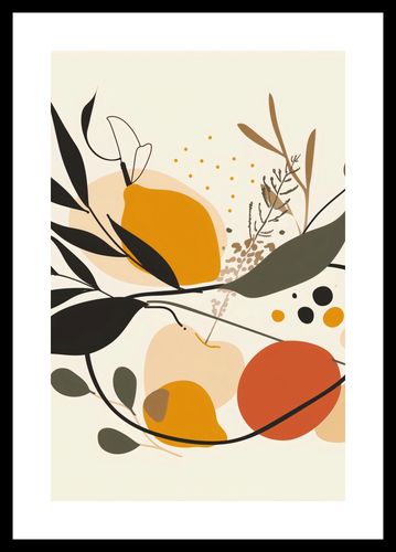 Plakat 53x81cm Botaniczny Wir na Arena.pl